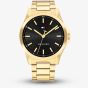 Tommy Hilfiger Mens Gold Plated Bracelet Watch 1792241