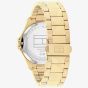 Tommy Hilfiger Mens Gold Plated Bracelet Watch 1792241