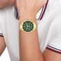 Tommy Hilfiger Mens Chronograph Gold Plated Bracelet Watch 1710736
