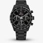 Tommy Hilfiger Mens Hampton Black Dial Bracelet Watch 1792280