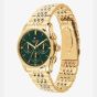 Tommy Hilfiger Mens Bryant Golden Green Dial Bracelet Watch 1710814