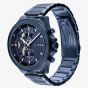 Tommy Hilfiger Mens Clark Blue Skeleton Dial Bracelet Watch 1792288
