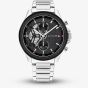 Tommy Hilfiger Mens Clark Half Skeleton Dial Bracelet Watch 1792289