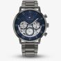 Tommy Hilfiger Mens Legend Half Skeleton Dial Bracelet Watch 1710707