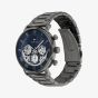 Tommy Hilfiger Mens Legend Half Skeleton Dial Bracelet Watch 1710707