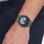 Tommy Hilfiger Mens Legend Half Skeleton Dial Bracelet Watch 1710707