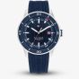 Tommy Hilfiger Mens Remy Blue Dial Silicone Strap Watch 1792225