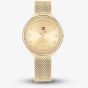 Tommy Hilfiger Demi Gold Plated Crystal Mesh Strap Watch 1782699