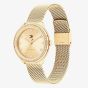 Tommy Hilfiger Demi Gold Plated Crystal Mesh Strap Watch 1782699