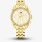 Tommy Hilfiger Ladies Mellie Gold Tone Stone Set Watch 1782803