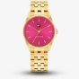 Tommy Hilfiger Ladies Jade Gold Tone Pink Dial Watch 1782854