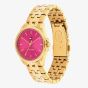 Tommy Hilfiger Ladies Jade Gold Tone Pink Dial Watch 1782854