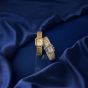 Tommy Hilfiger Ladies Abby Golden Square Champagne Dial Bracelet Watch 1782923