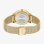 HUGO Mens #Style 3H Golden Blue Dial Mesh Bracelet Watch 1530473