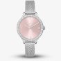 HUGO Ladies #Flash Mesh Stainless Steel Pink Watch 1540115