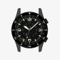 Elliot Brown Beachmaster Nivo Black Rubber GMT Watch 0H0-623-R51G