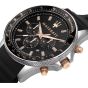 Maserati Mens Sfida Chronograph Black Rubber Strap Watch R8871640002