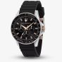 Maserati Mens Sfida Chronograph Black Rubber Strap Watch R8871640002