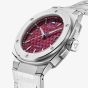 Alpina Mens Alpiner Extreme Solarmetre Red Dial Bracelet Watch AL-140BRG3AE6B