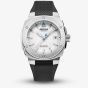 Alpina Mens Alpiner Extreme Solarmetre White Dial Rubber Strap Watch AL-140W3AE6