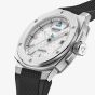 Alpina Mens Alpiner Extreme Solarmetre White Dial Rubber Strap Watch AL-140W3AE6