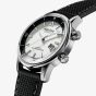Alpina Mens Heritage Diver 300 White Dial Rubber Strap Watch AL-525S4H6
