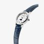 Frederique Constant Ladies moonphase Blue Strap Watch FC-206MPWD1S6