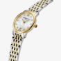 Frederique Constant Ladies Slimline Two-Tone Mother Of Pearl Dial Watch FC-220MPWD1S23B