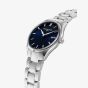 Frederique Constant Mens Classic Blue Dial & Silver Strap Watch FC-220NS5B6B