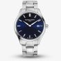 Frederique Constant Mens Classic Blue Dial & Silver Strap Watch FC-220NS5B6B