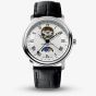 Frederique Constant Mens Heartbeat Moonphase White Dial Watch FC-335MC4P6