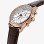 Frederique Constant Mens Classic Quartz Chronograph Triple Calendar Watch FC-296SW5B4