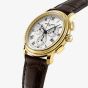 Frederique Constant Mens Classic Quartz Chronograph Brown Leather Strap Watch FC-292MC4P5