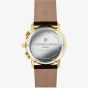 Frederique Constant Mens Classic Quartz Chronograph Brown Leather Strap Watch FC-292MC4P5