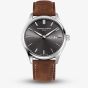 Frederique Constant Mens Classic Quartz Grey Dial Watch FC-220DGS5B6