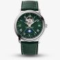 Frederique Constant Mens Classic Heart Beat Moonphase Green Dial Watch FC-335MCGRW4P26