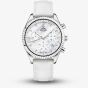  Swiss Military Ladies Elegant White Mother Of Pearl Chronograph Watch SM30207.06