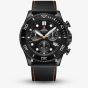  Swiss Military Mens XL Chronograph Black Rubber Strap Watch SM34101.08