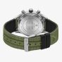 Swiss Military Mens Field Chronograph Green Fabric Strap Watch SM34117.06