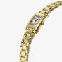 Frederique Constant Ladies Carree Gold Tone Watch FC-200MCDC25B