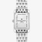 Frederique Constant Ladies Carree Small Seconds Silver Tone Watch FC-235S2C6B