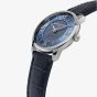 Frederique Constant Premiere Blue Dial Leather Strap Watch FC-301N3B6
