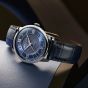 Frederique Constant Premiere Blue Dial Leather Strap Watch FC-301N3B6