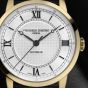Frederique Constant Premiere Gold Tone Leather Strap Watch FC-301S3B5