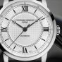 Frederique Constant Premiere Black Leather Strap Watch FC-301S3B6
