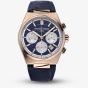 Frederique Constant Mens Highlife Chronographic Rose Gold Plated Watch FC-391NS4NH4