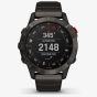 Garmin Unisex Fenix 6 Pro Solar Edition Titanium Carbon Grey DLC Bracelet Watch 010-02410-23 