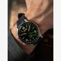 U-BOAT Mens Capsoil Green Hour Markers Watch 8838