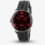 U-BOAT Mens Darkmoon 44mm Red Glass Watch 8465/B