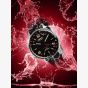 U-BOAT Mens Capsoil 45mm Doppiotempo Red Rehaut Watch 8839